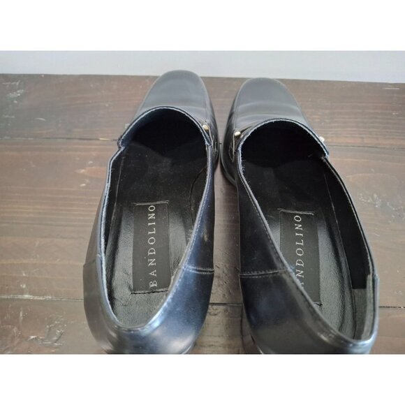 Bandolino Nest Black Leather Loafer/Pre-owned, Sz. 7N EUC - Picture 7 of 10